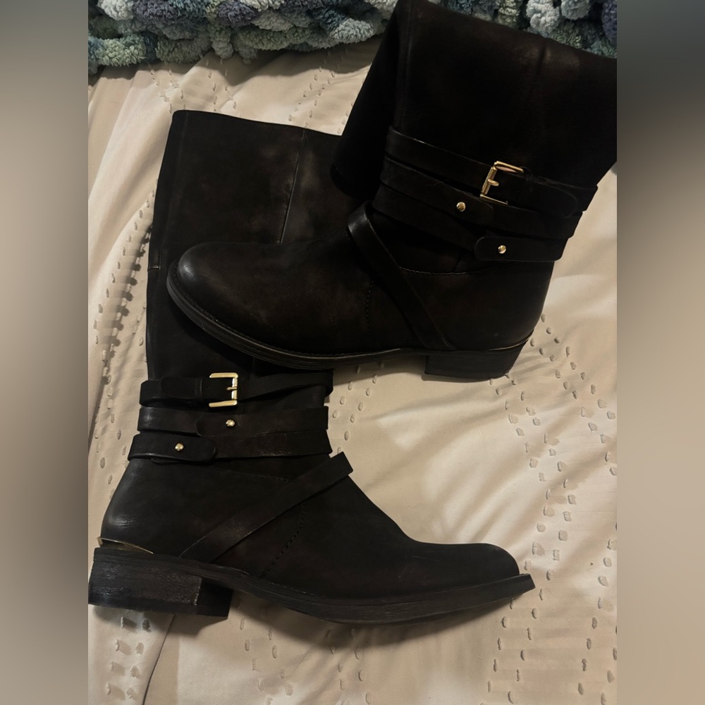 Alba Black Over the Knee Boots